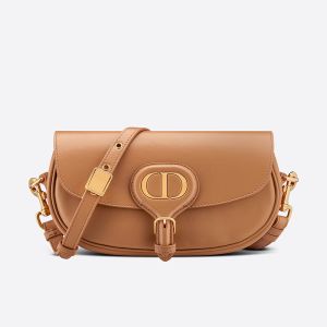 Dior Bobby East-West Bag Box Calfskin Brown