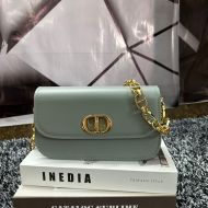 Dior 30 Montaigne Avenue Bag Box Calfskin Sky Blue