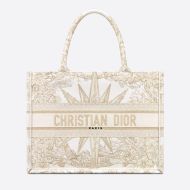 Dior Book Tote Reve d'Infini Motif Canvas White